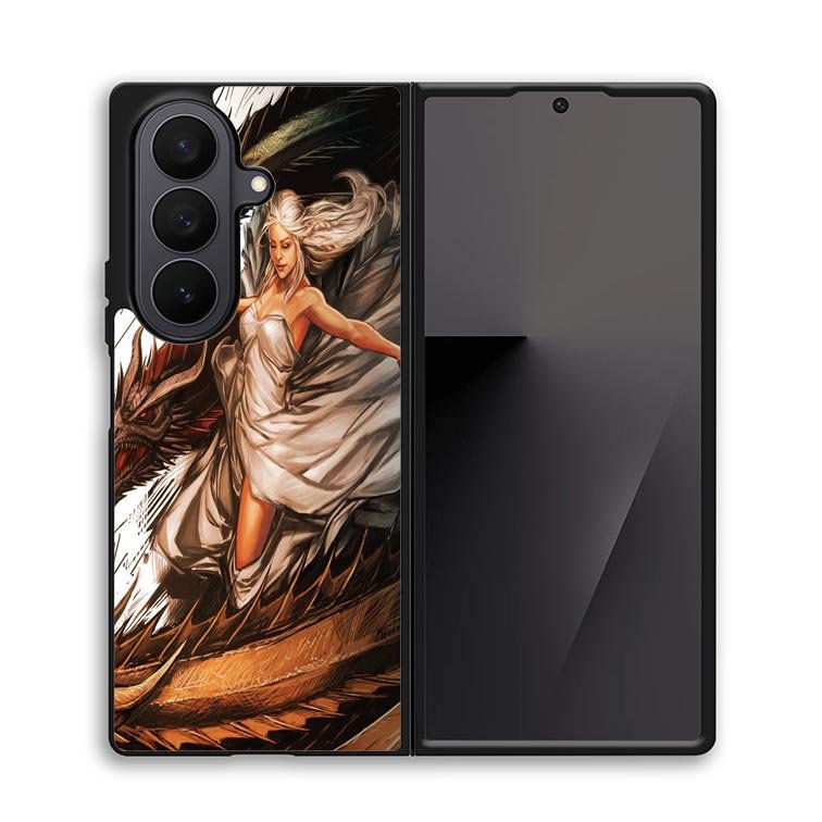 Game of Thrones Targaryen Dragon X1135 Samsung Galaxy Z Fold 7 Case