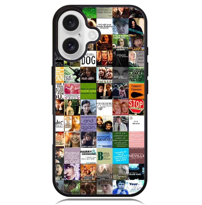 Harry Potter Collage X1139 iPhone 16 Case