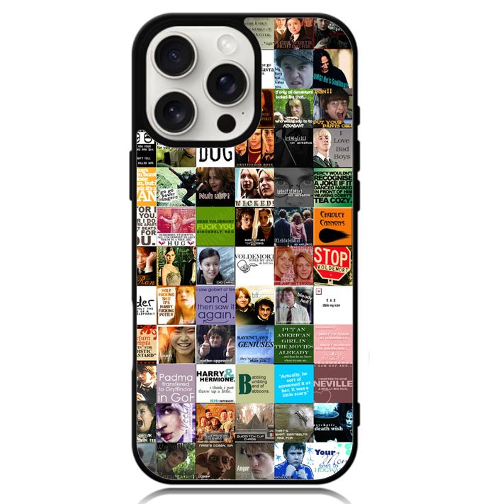 Harry Potter Collage X1139 iPhone 16 Pro Case