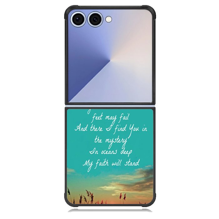 Hillsong United Oceans Lyrics X1143 Samsung Galaxy Z Flip 7 Case