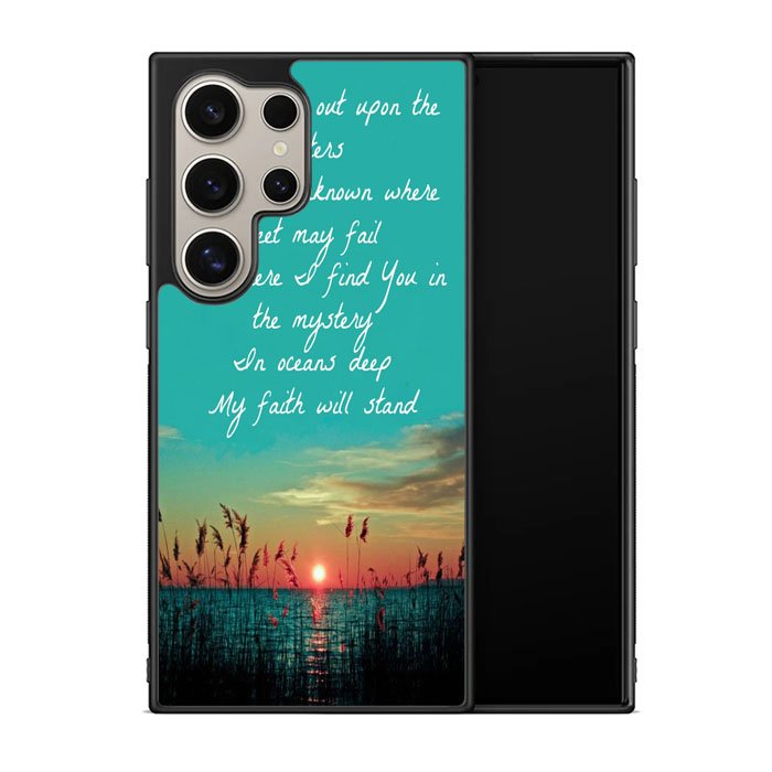 Hillsong United Oceans Lyrics X1143 Samsung Galaxy S25 Ultra 5G Case