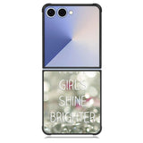 Happy Girls Shine Brighter X1219 Samsung Galaxy Z Flip 7 Case