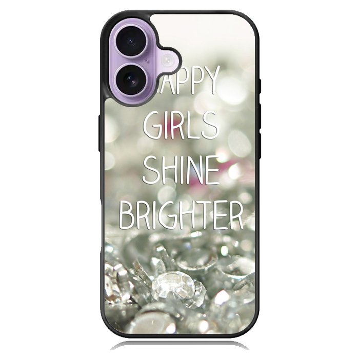 Happy Girls Shine Brighter X1219 iPhone 17 Case