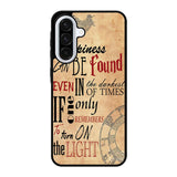 Harry Potter book quote Samsung Galaxy A56 Case FE1587