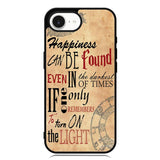 Harry Potter book quote iPhone 16e Case