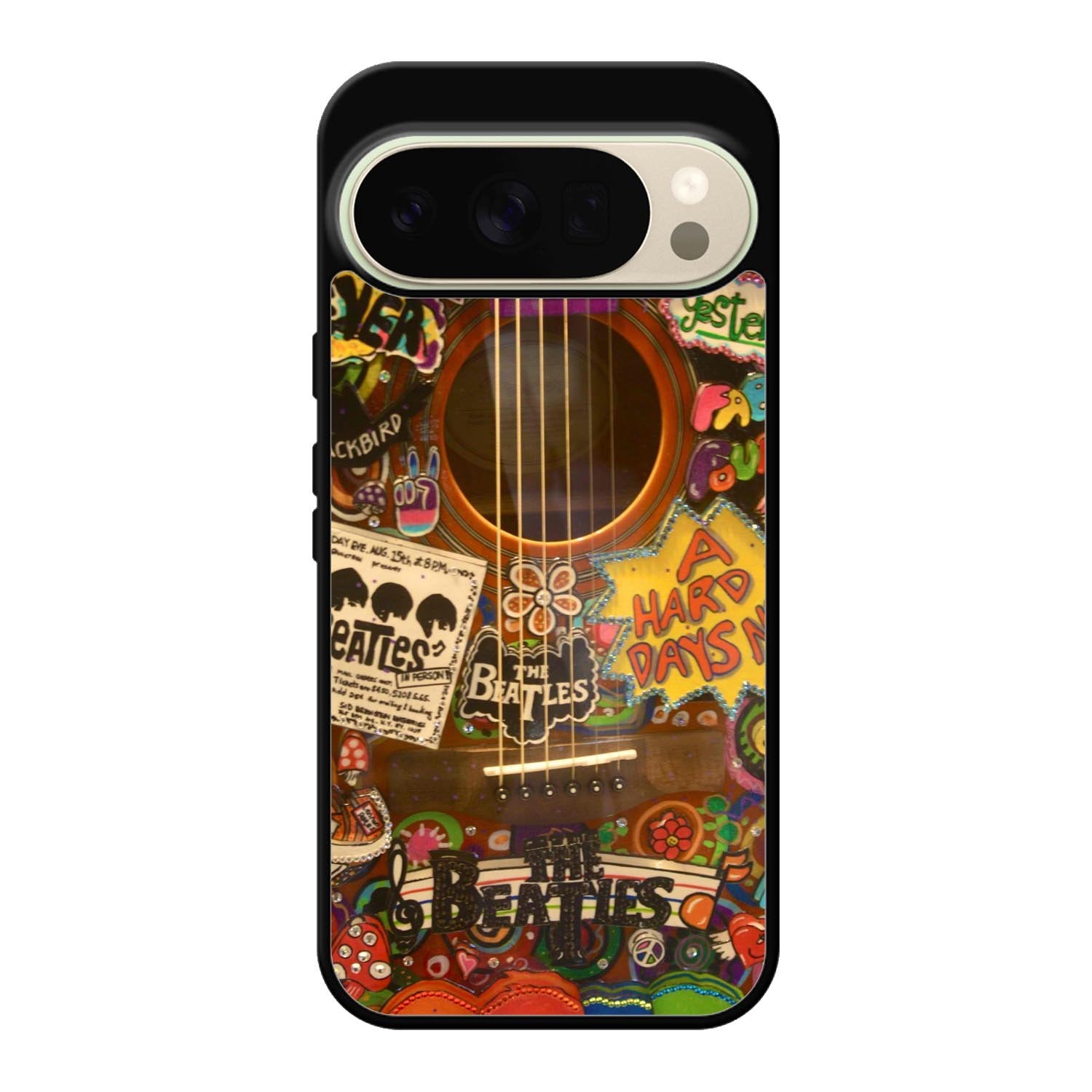 hippie beatles X1207 Google Pixel 10 Pro Case