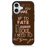 Imagine Dragons Lyric X1209 iPhone 16 Case