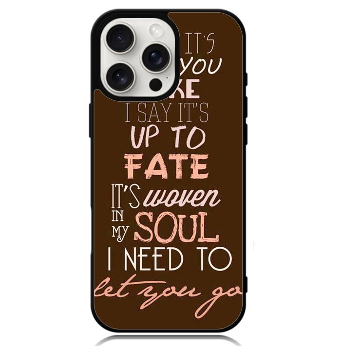 Imagine Dragons Lyric X1209 iPhone 16 Pro Max Case