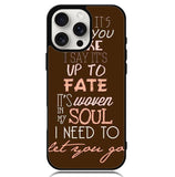 Imagine Dragons Lyric X1209 iPhone 16 Pro Case