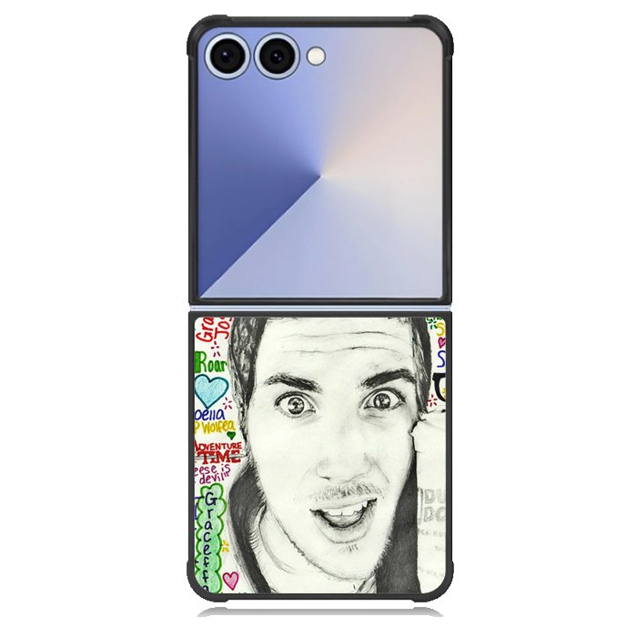 Joey Graceffa Collage X1239 Samsung Galaxy Z Flip 7 Case