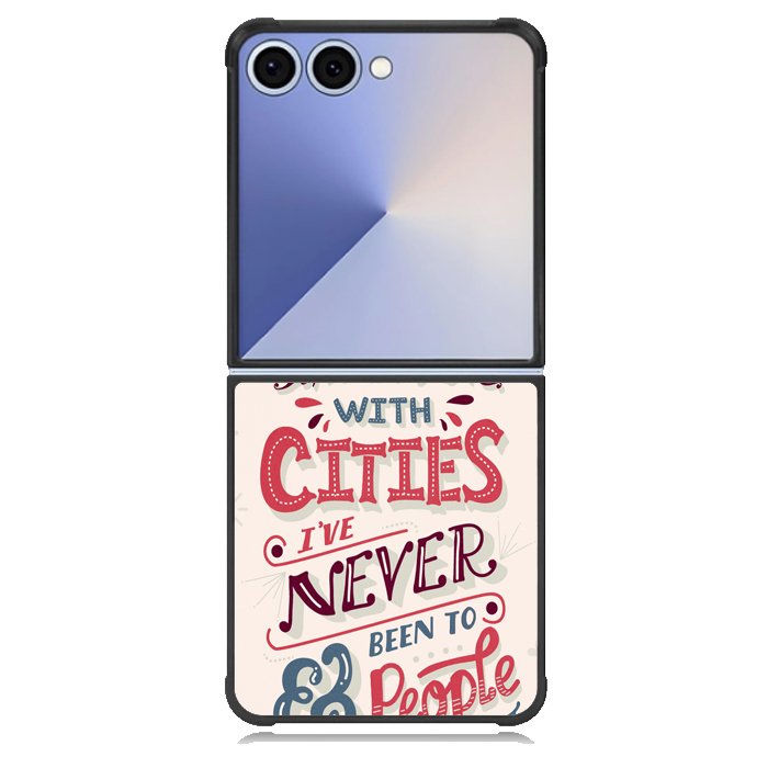 john green, paper towns X1201 Samsung Galaxy Z Flip 7 Case