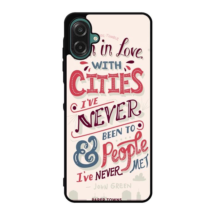 john green, paper towns X1201 Samsung Galaxy A07 Case