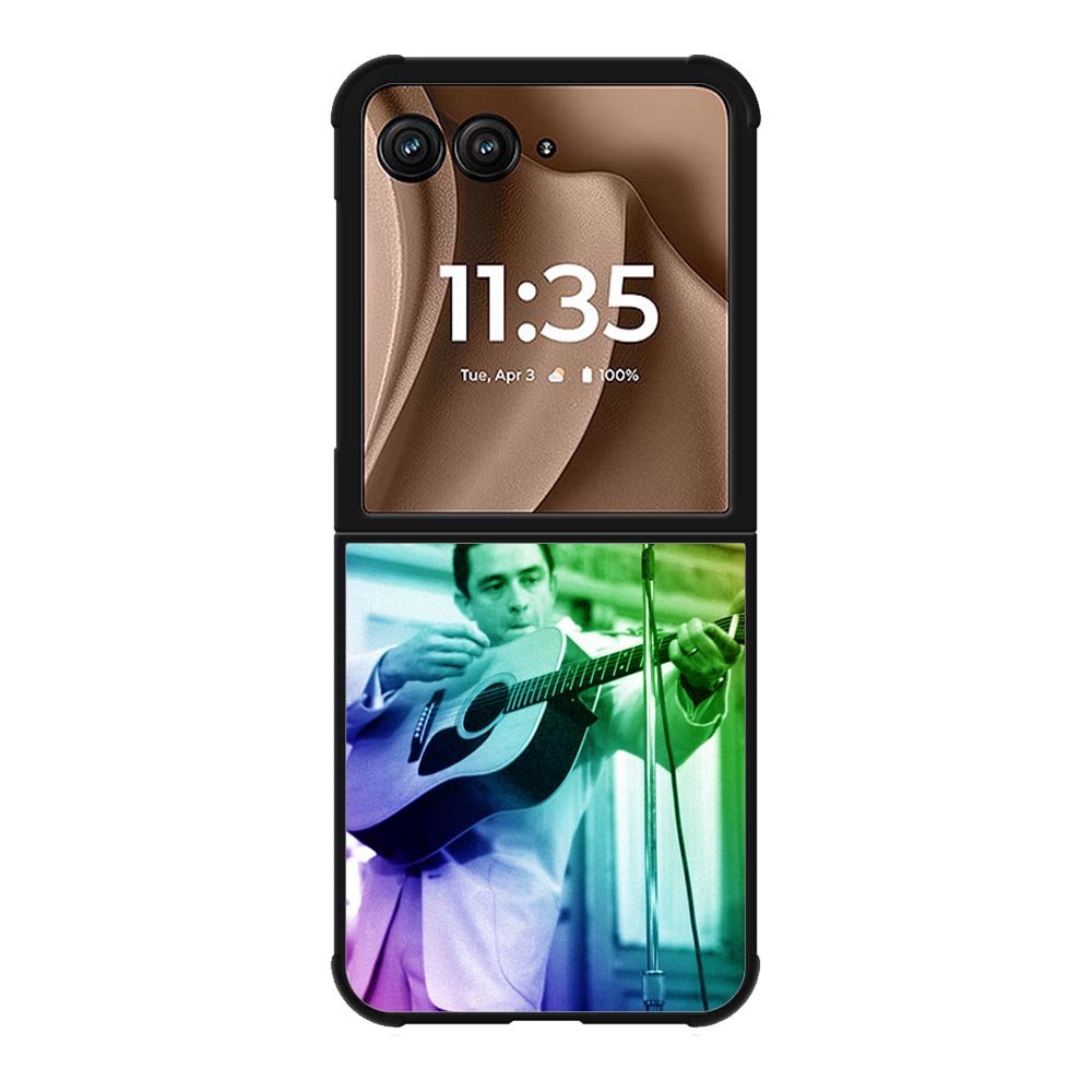 John R Johnny Cash X1246 Motorola Moto RAZR Plus 2025 Case