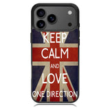 Keep Calm and Love 1D X1244 iPhone 17 Pro Max Case