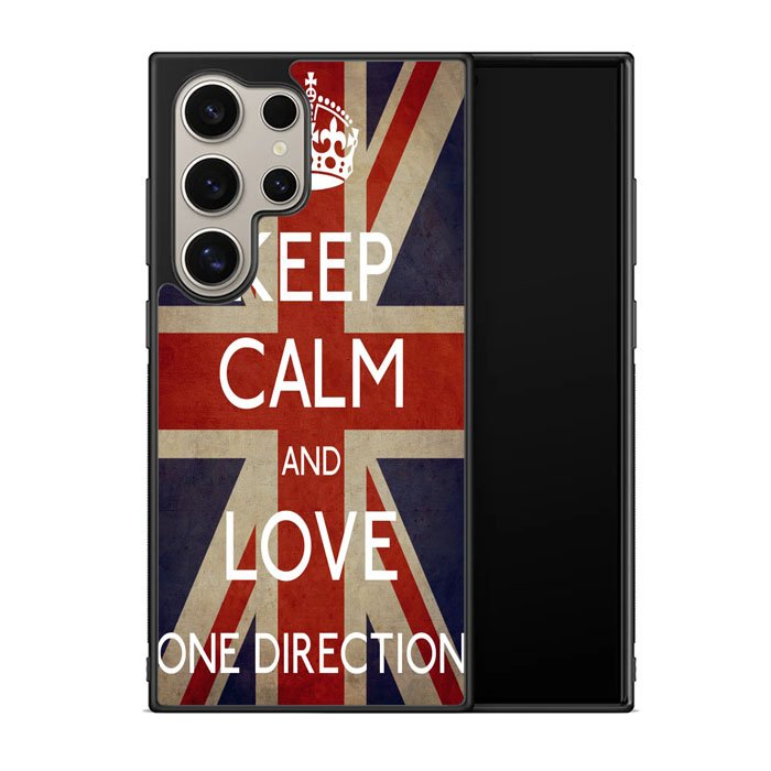 Keep Calm and Love 1D X1244 Samsung Galaxy S24 Ultra 5G Case