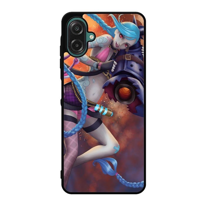 league of legend jinx Wallpaper X1268 Samsung Galaxy A07 Case