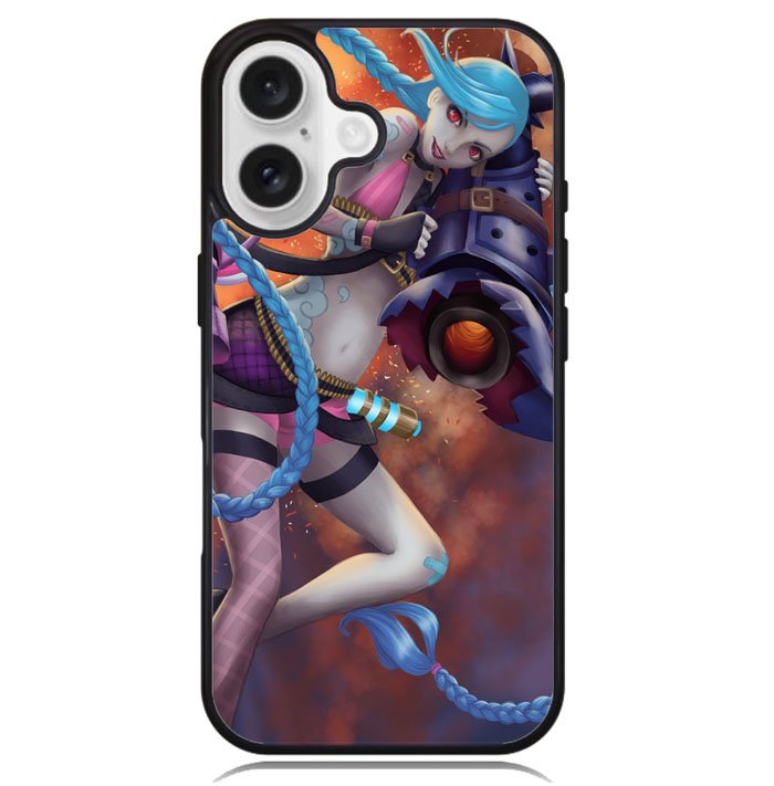 league of legend jinx Wallpaper X1268 iPhone 16 Case