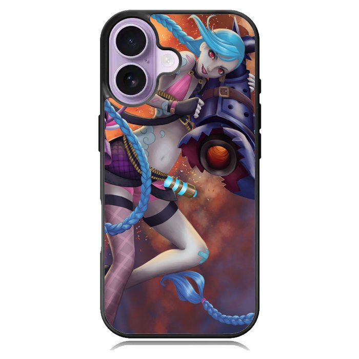league of legend jinx Wallpaper X1268 iPhone 17 Case