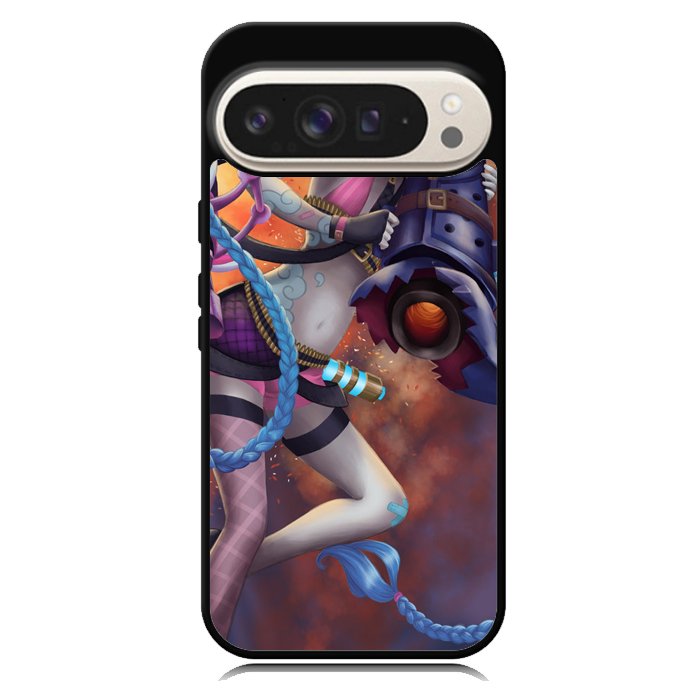 league of legend jinx Wallpaper X1268 Google Pixel 9 Pro XL Case
