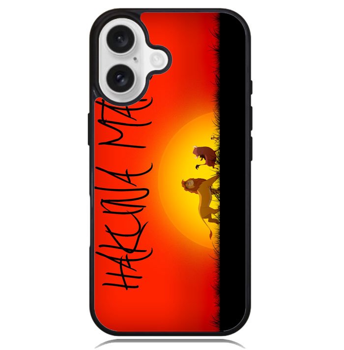 Lion king hakuna matata X1249 iPhone 16 Case