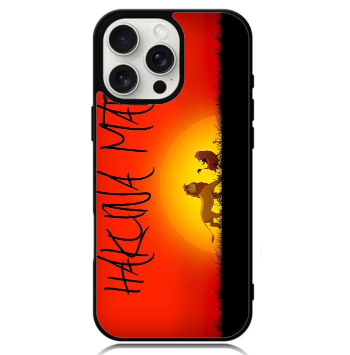 Lion king hakuna matata X1249 iPhone 16 Pro Max Case