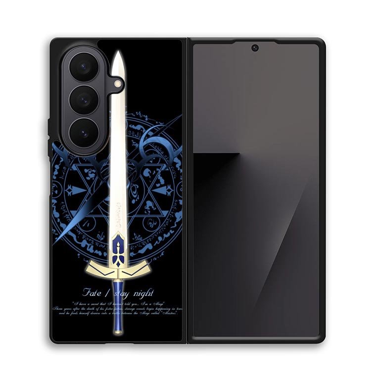 Fate Stay Night Excalibur X1335 Samsung Galaxy Z Fold 7 Case