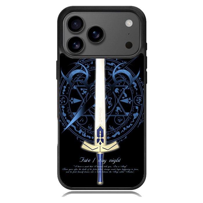 Fate Stay Night Excalibur X1335 iPhone 17 Pro Max Case