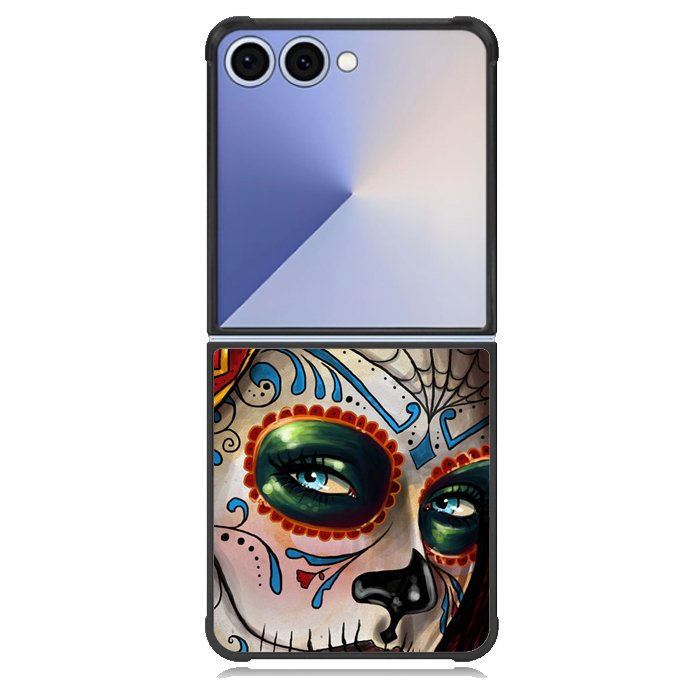 Girl Skull Wallpapers X1301 Samsung Galaxy Z Flip 7 Case