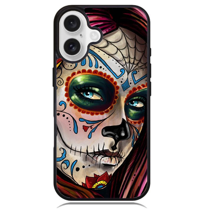Girl Skull Wallpapers X1301 iPhone 16 Plus Case