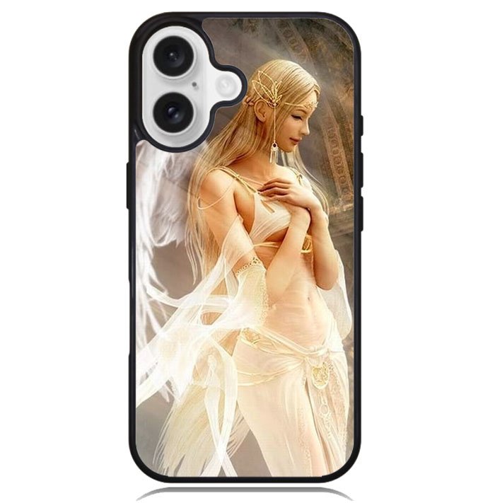 Fantasy White X1414 iPhone 16 Plus Case