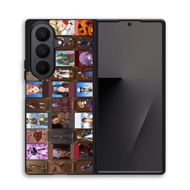 Fate Stay Night Saber Command Spells X1429 Samsung Galaxy Z Fold 7 Case