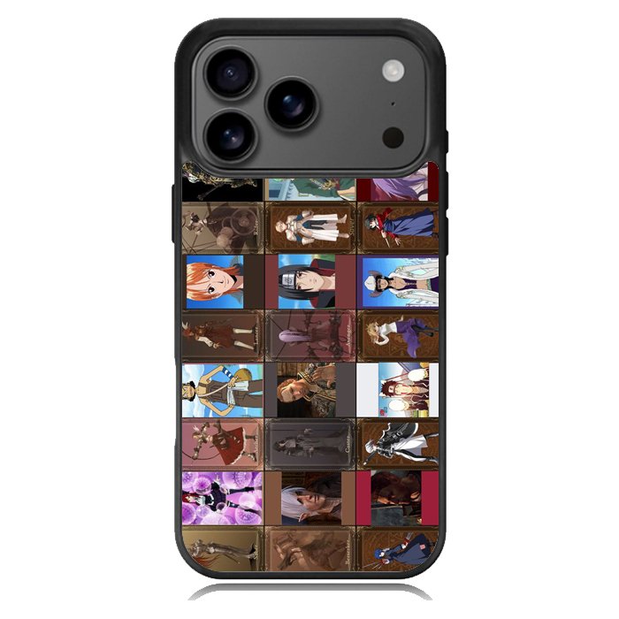 Fate Stay Night Saber Command Spells X1429 iPhone 17 Pro Case