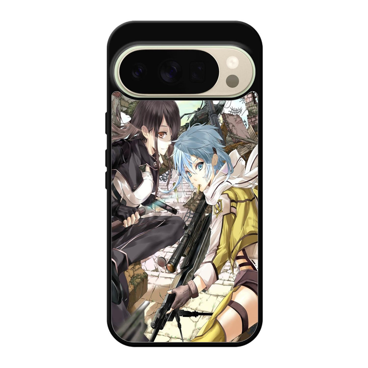 Gun Gale Sinon Kirito X1396 Google Pixel 10 Pro Case