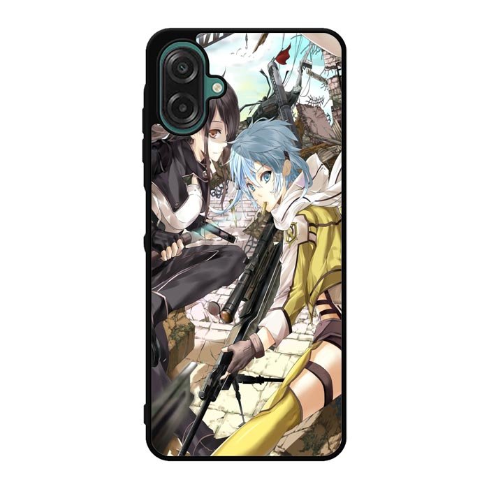 Gun Gale Sinon Kirito X1396 Samsung Galaxy A07 Case