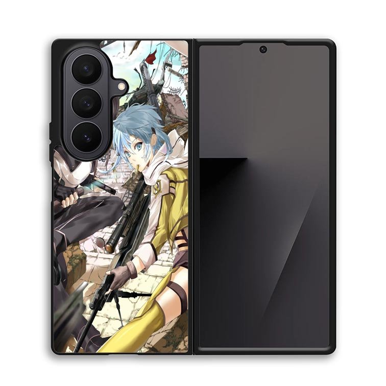 Gun Gale Sinon Kirito X1396 Samsung Galaxy Z Fold 7 Case