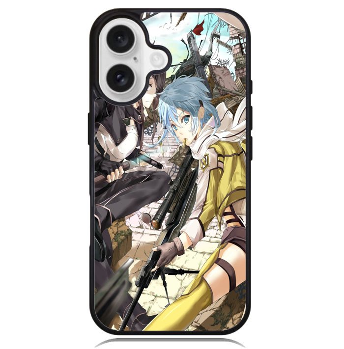 Gun Gale Sinon Kirito X1396 iPhone 16 Case