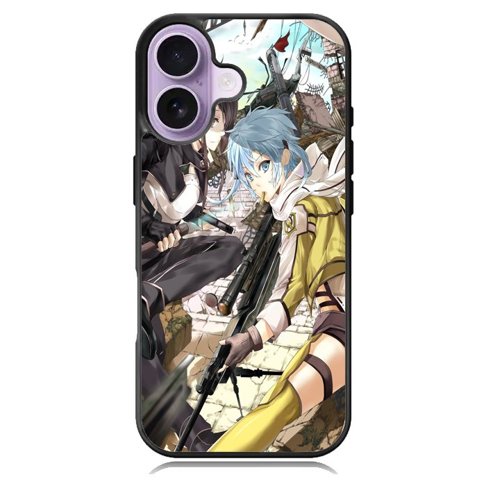 Gun Gale Sinon Kirito X1396 iPhone 17 Case