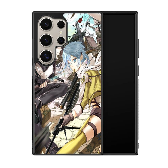 Gun Gale Sinon Kirito X1396 Samsung Galaxy S24 Ultra 5G Case