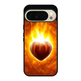 Love Burning Heart  X1458 Google Pixel 10 Pro Case