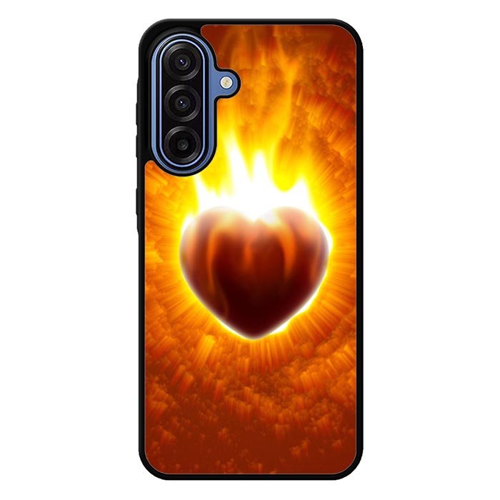 Love Burning Heart  X1458 Samsung Galaxy A17 5G Case