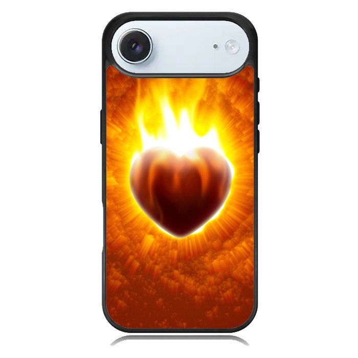 Love Burning Heart  X1458 iPhone 17 Air Case