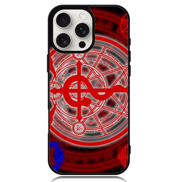 Full Metal Alchemist Symbol X1512 iPhone 16 Pro Max Case