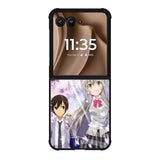 Haiyore Nyaruko-san Nyaruko X1528 Motorola Moto RAZR Plus 2025 Case