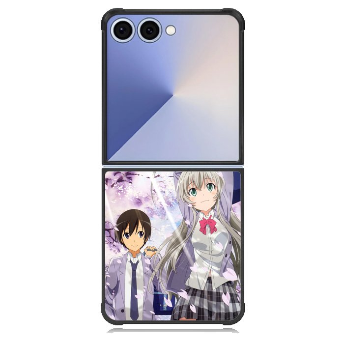 Haiyore Nyaruko-san Nyaruko X1528 Samsung Galaxy Z Flip 7 Case