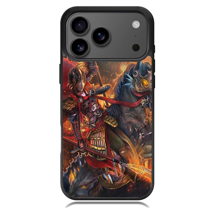 Horse Knight Warrior Painting X1551 iPhone 17 Pro Case