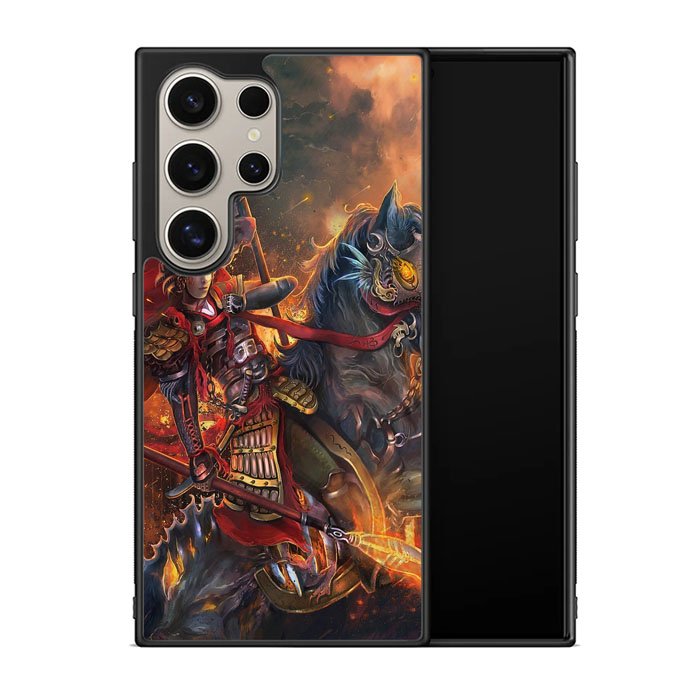 Horse Knight Warrior Painting X1551 Samsung Galaxy S24 Ultra 5G Case