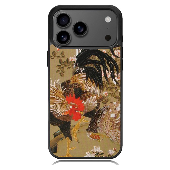 Ito Jakuchu Rooster  X1552 iPhone 17 Pro Max Case