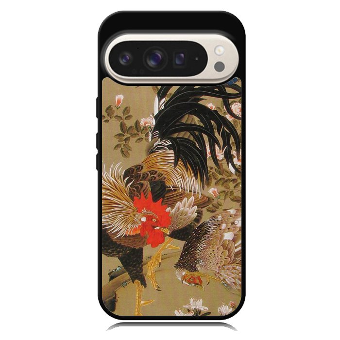Ito Jakuchu Rooster  X1552 Google Pixel 9 Pro XL Case