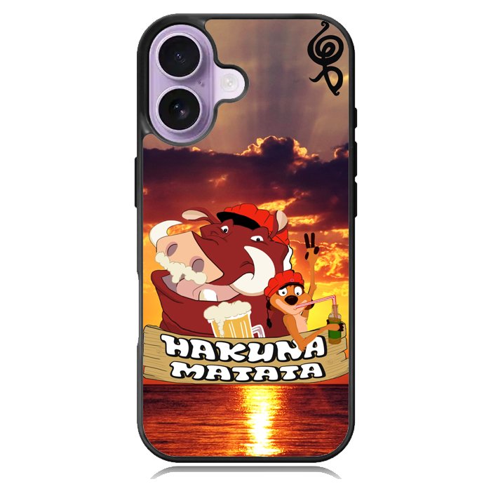Hakuna Matata Illustration X2339 iPhone 17 Case