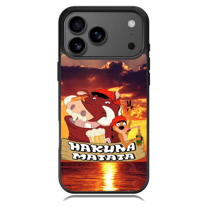 Hakuna Matata Illustration X2339 iPhone 17 Pro Case